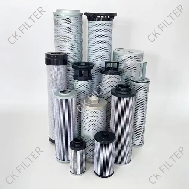 Hydraulic oil filter series