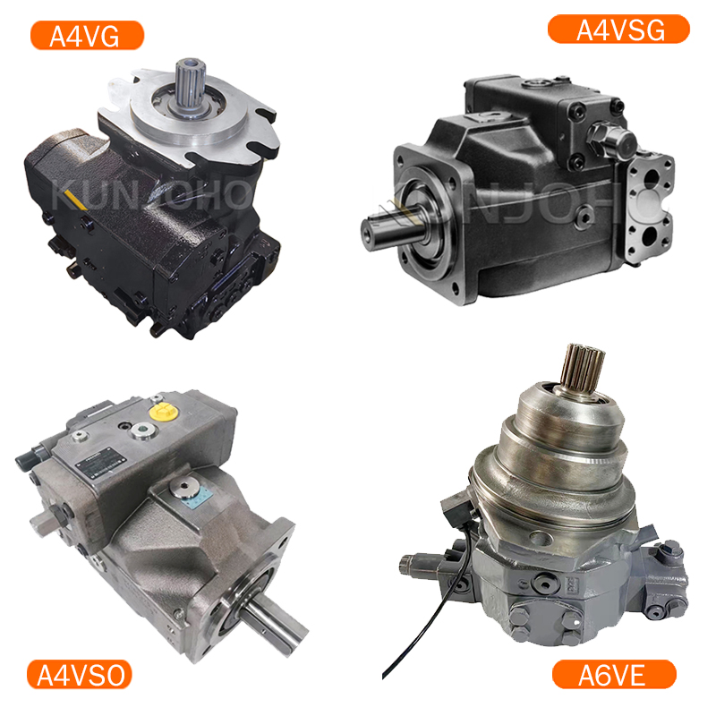 Rexroth Plunger-Pump Hydraulic High Pressure Radial Piston Oil Pump Mini Excavator Parts