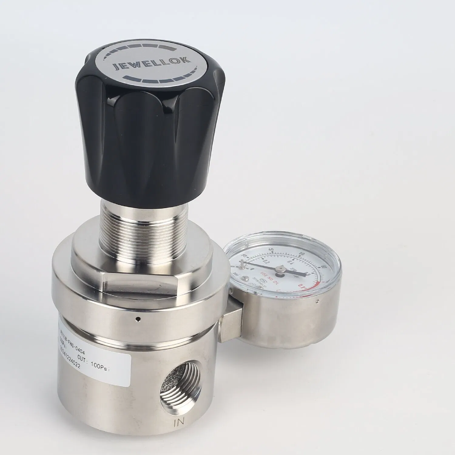 Self-Operated Hydraulic Pressure Regulator for Power Units (0-5000 PSI)