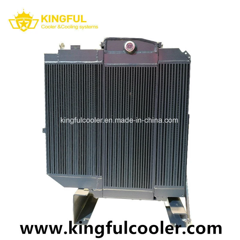 Finned Tube Heat Exchanger / Air Cooler /Hydraulic Oil Cooler /Aluminum Radiator /Air Cooled Brazed Aluminum Radiator for Construction Machinery
