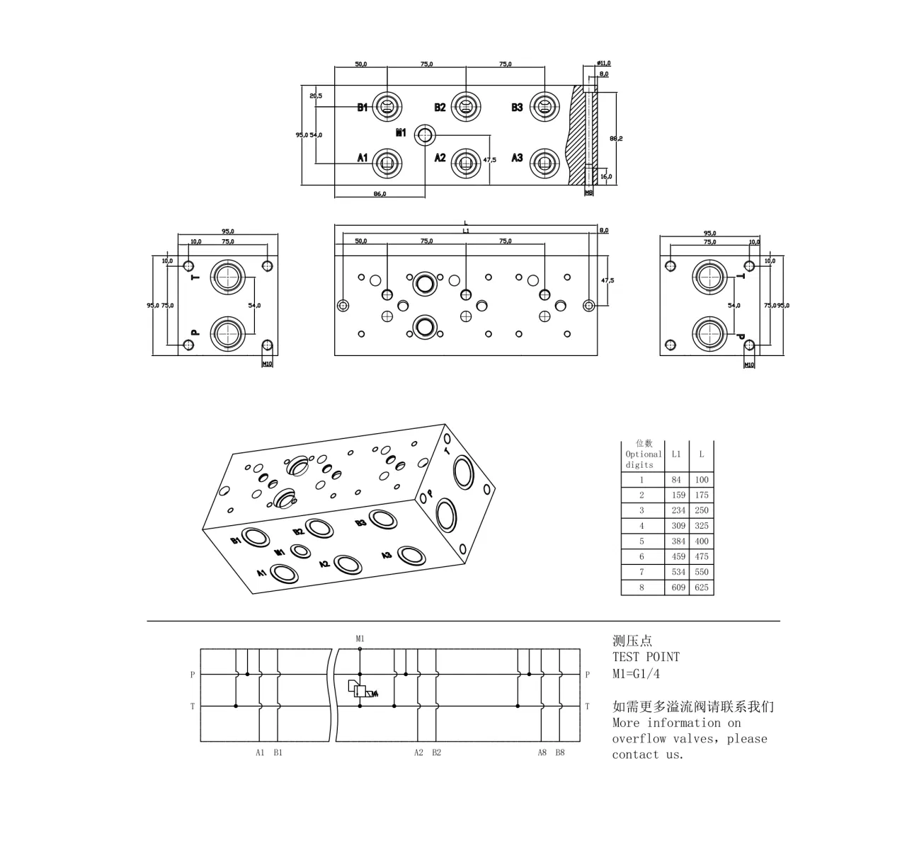 NG10 Oil Circuit Block
