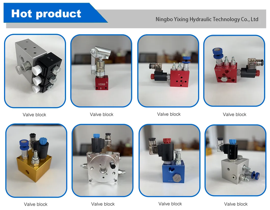 Hydraulic Valve Block Detail 1