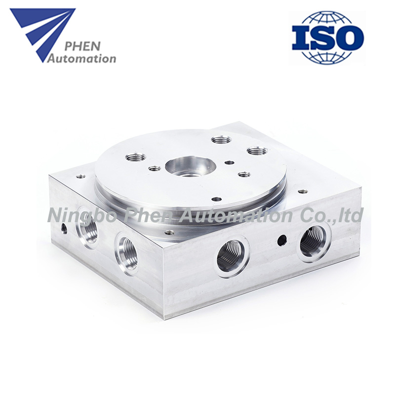 High Precision Aluminium Alloy Mechanical Machining Parts Hydraulic Valve Block