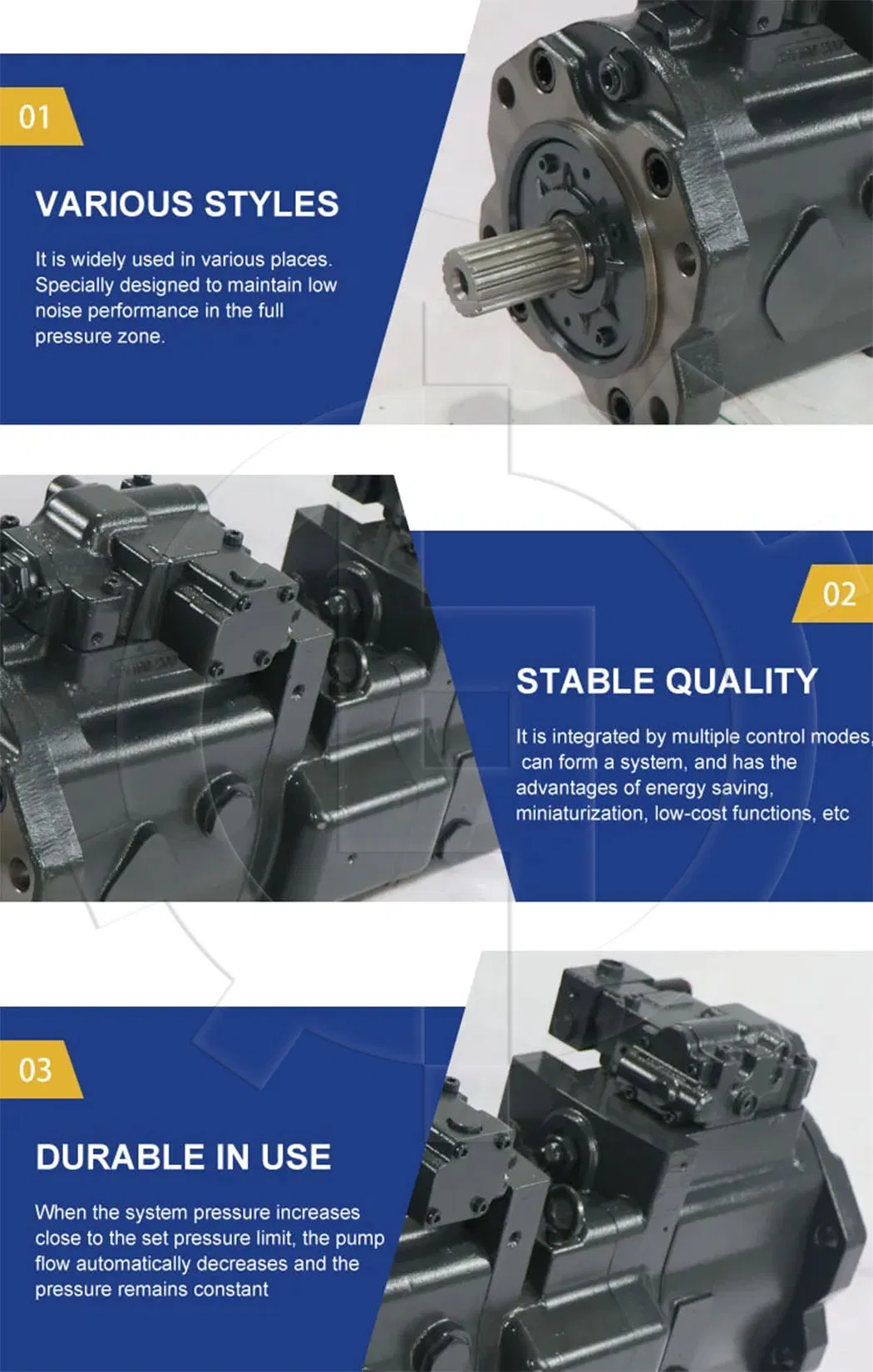 Hydraulic Main Pump Detail 2