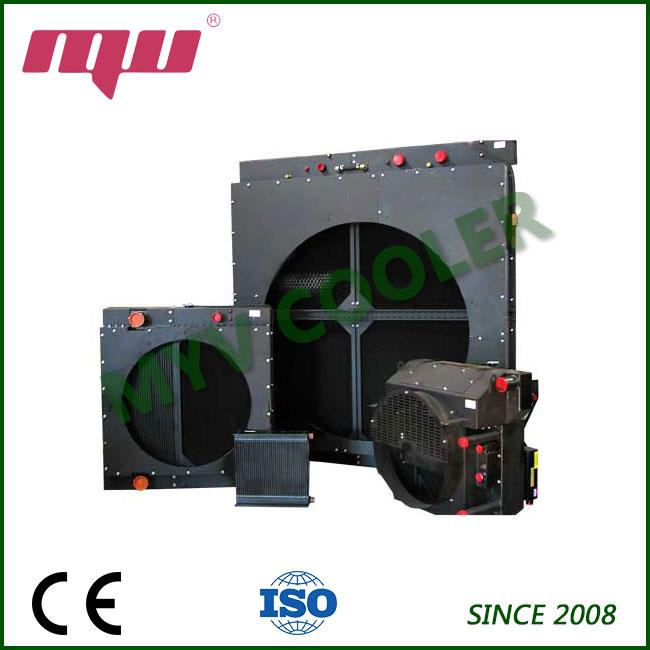 Hydraulic Air Oil Cooler Heat Exchanger Aluminum Plate Radiator Thermal System