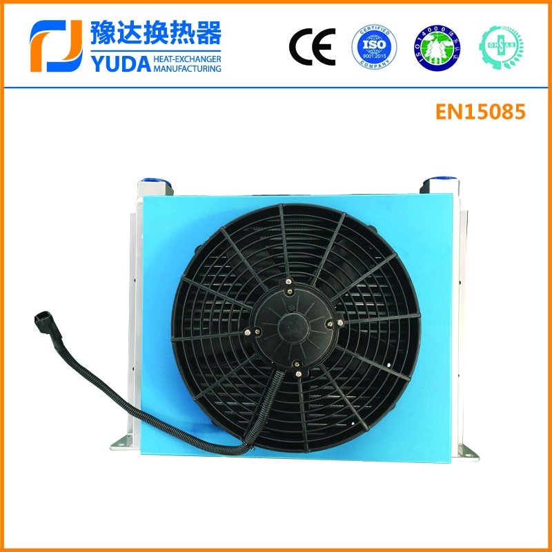 High Performance Hydraulic Oil Cooler for Construction Machinery with Fan