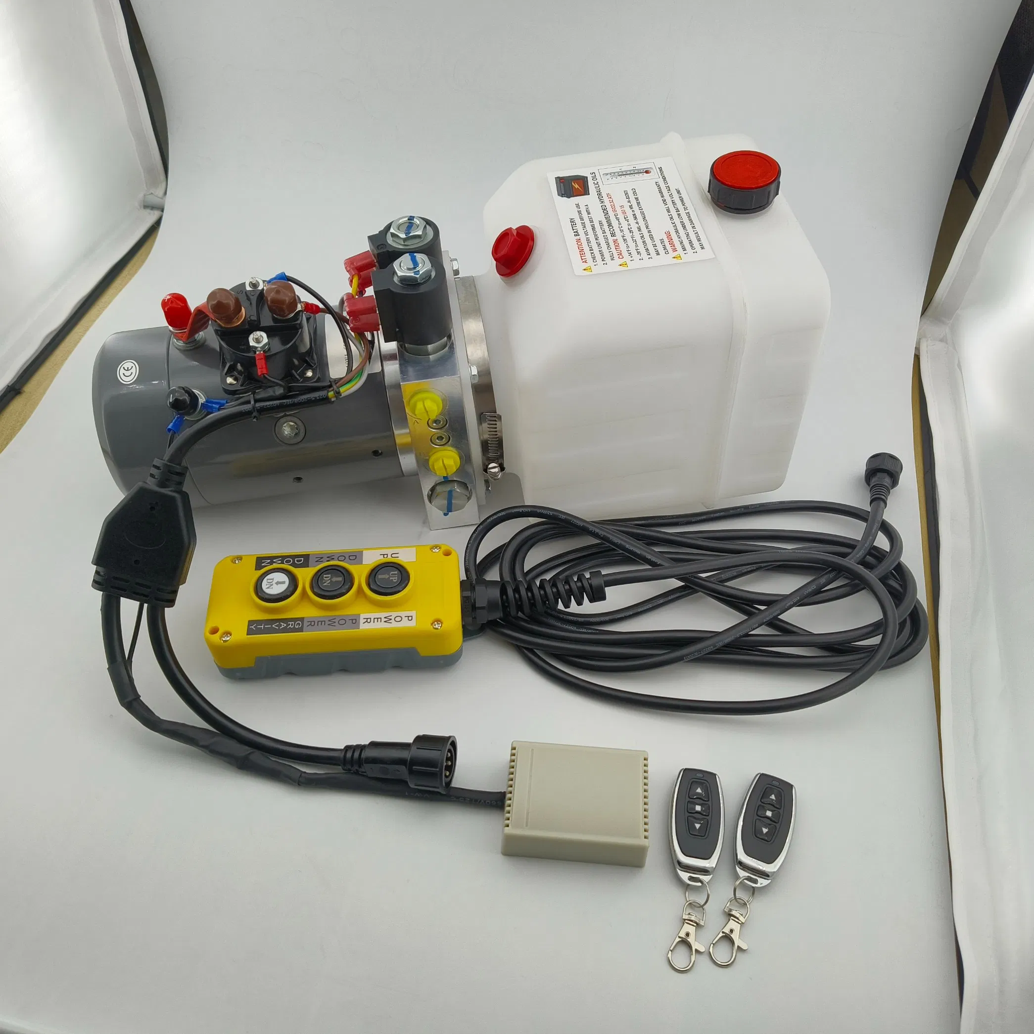 OEM ODM Mounting DC Pack Portable Control Hydraulic Power Unit with ISO9001 for Dump Truck Tipper Trailer