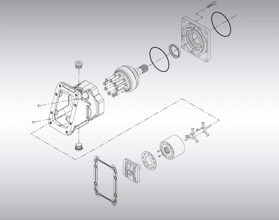 Hydraulic Pump Parts Main