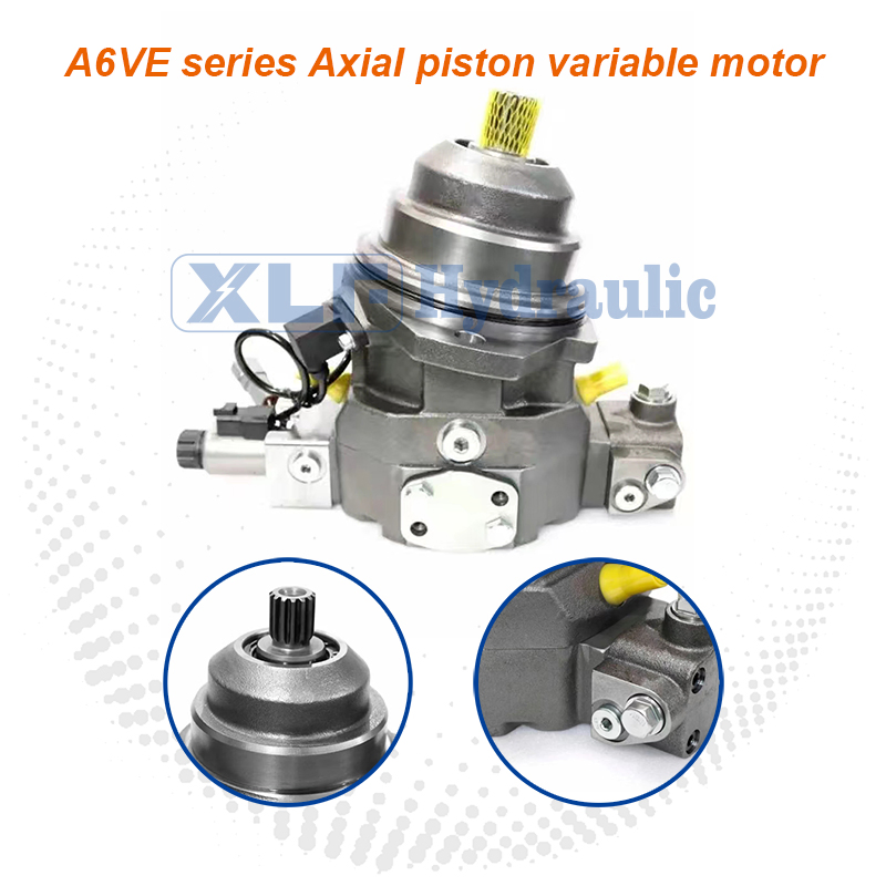 A6vm A6ve Series Radial Wheel Piston Motor Hydraulic Gear Oil Axial Variable Low Noise Orbit Pump Orbital Travel Motor Drilling Rig China Guangdong Mini Motor