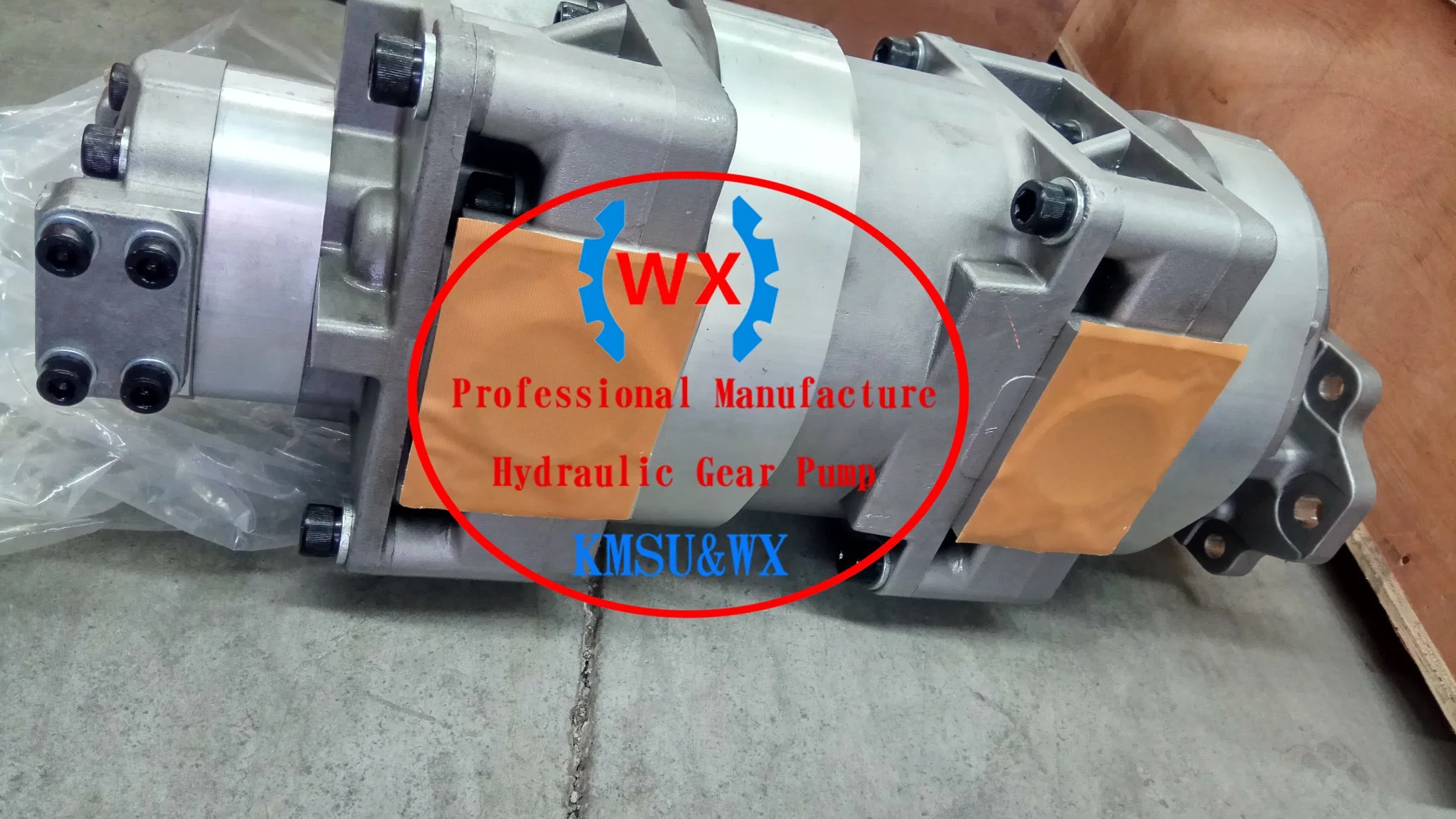 OEM! ! New Hydraulic Gear Main Pump 705-55-43000 for Wheel Loader Wa480-5 High Quality Spare Parts Online Video Technical Support