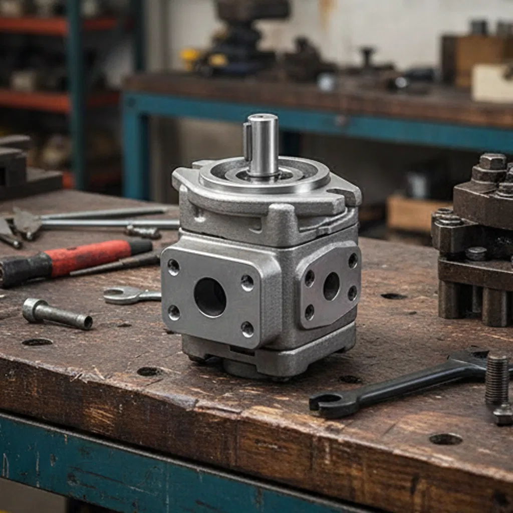 Durable Hydraulic Gear Pump with 125 3ml/R Flow Rate for Trucks