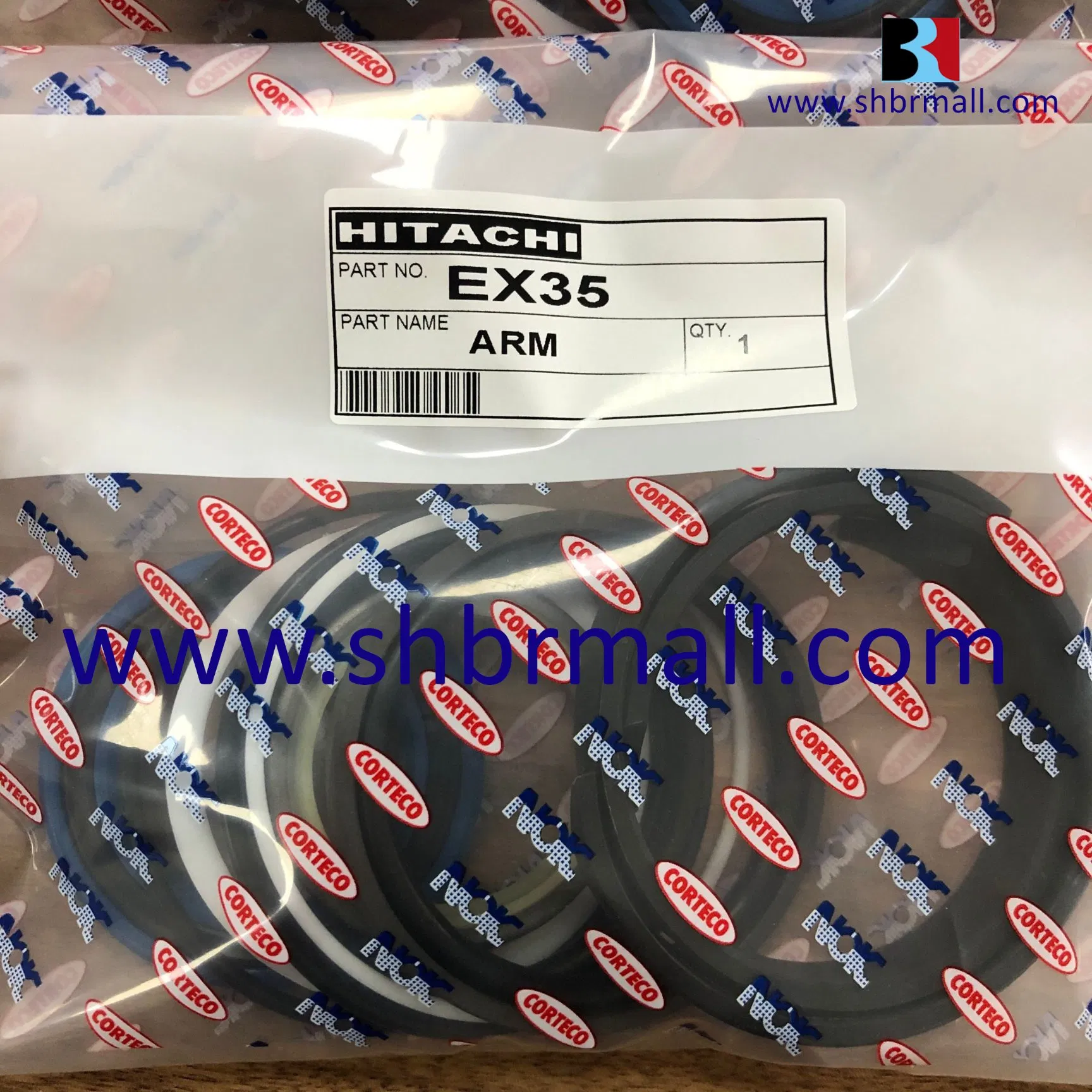 Hitachi Ex35/Ex35-2 Excavator Complete Hydraulic Boom/Arm/Bucket/Blade/Boom Swing Cylinders &amp; Track Adjuster Seal Kits/4305784/4305785/4305787/4352341