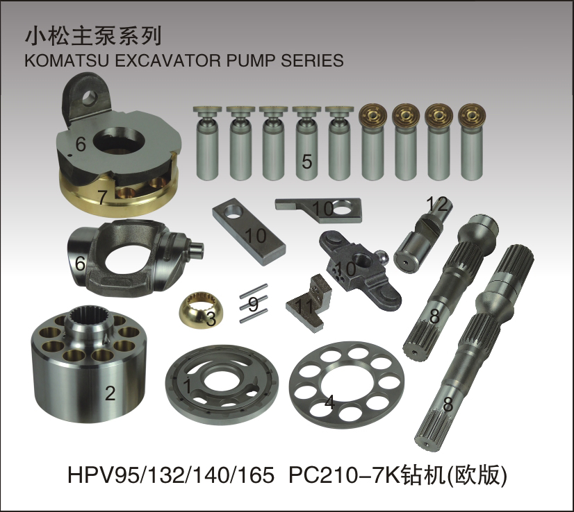 Chinese Manufacture Hot Sale High Quality Hpv90 Hpv35 Hpv55 Hydraulic Pump Piston Pump Repair Kit