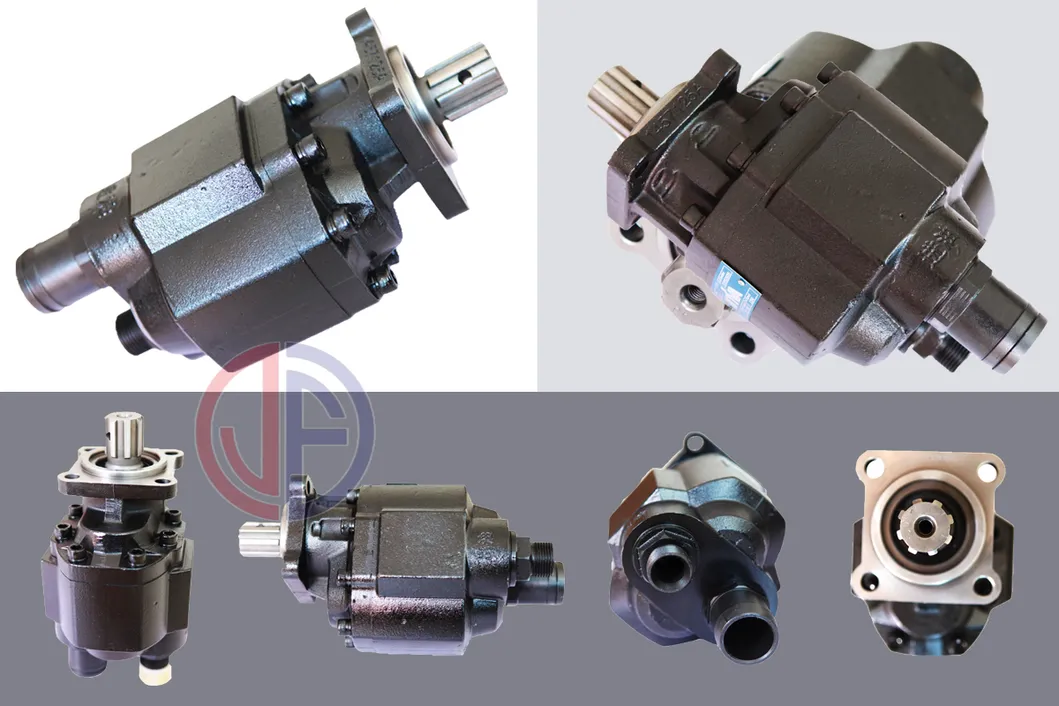 Hydraulic Gear Pump Port at the bottom