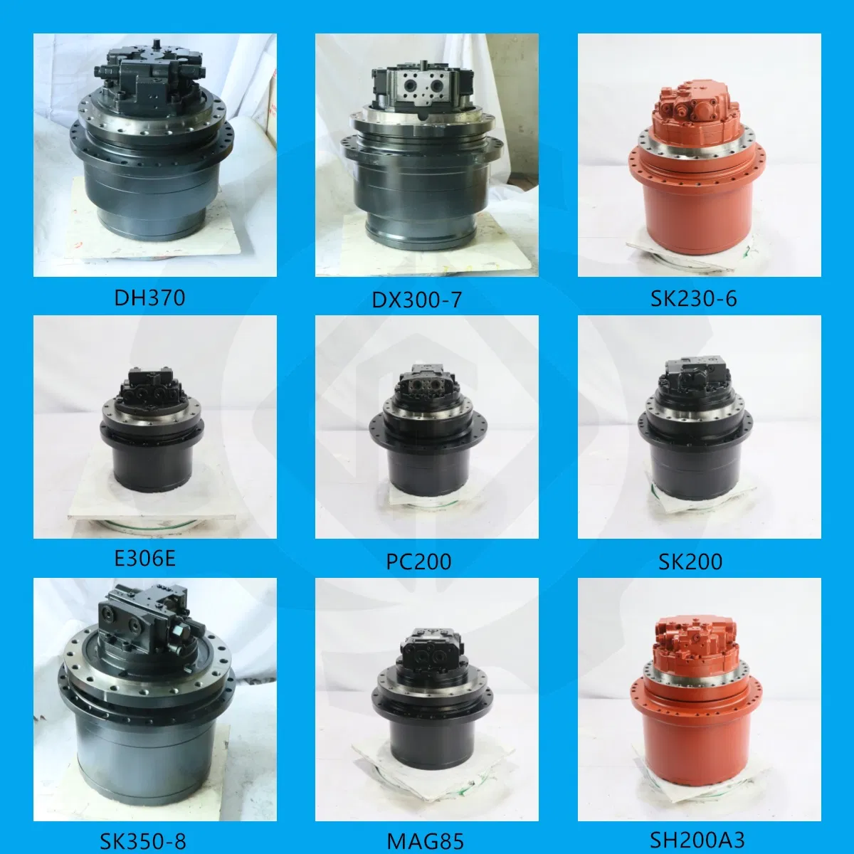 Hydraulic Final Drive Travel Motor