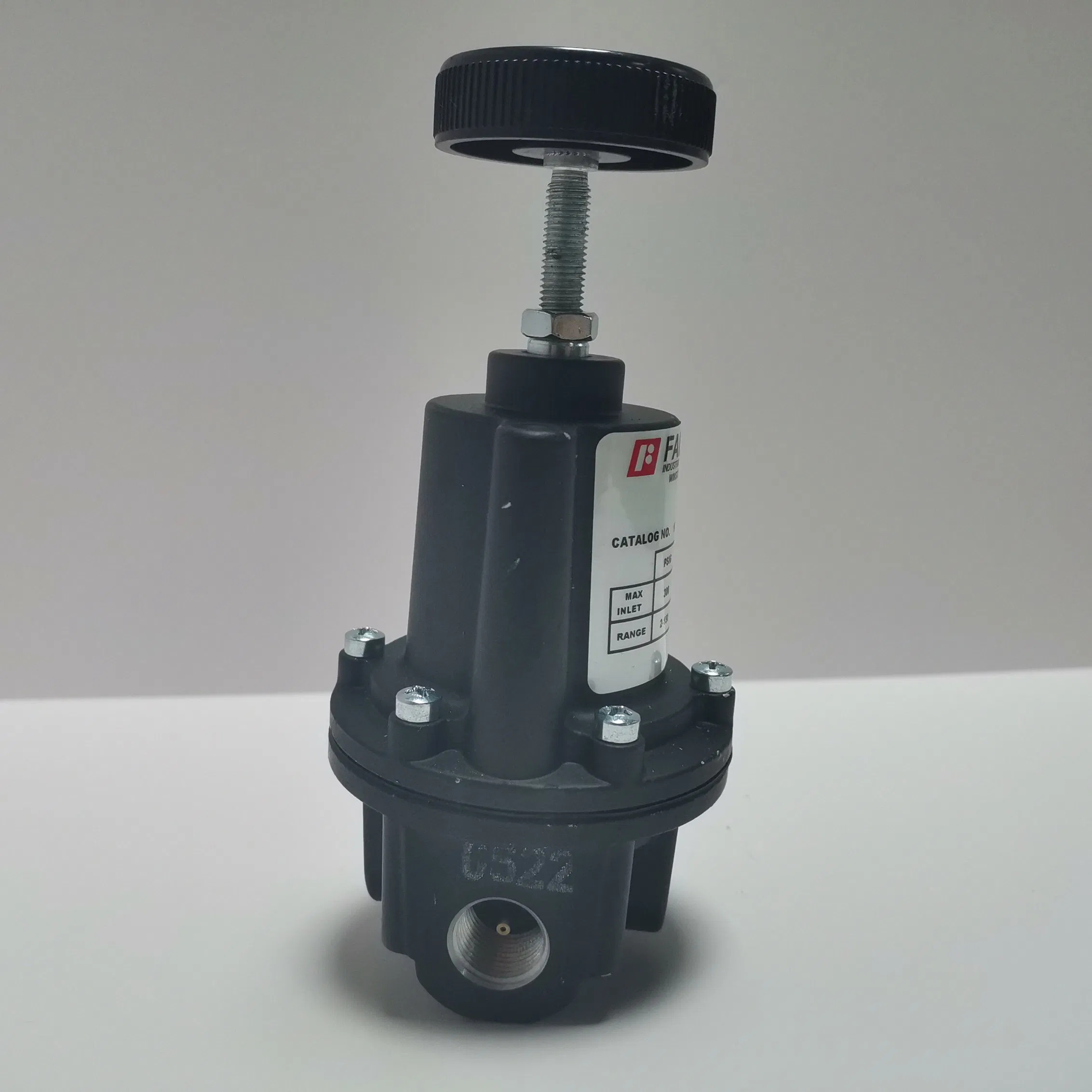 10262bpj Fairchild Products Model 10bp Precision Back Pressure Regulator Pneumatic Precision 2-150 Psig Regulator Hydraulic Control