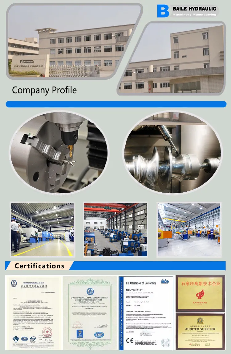 Excavator Swing Motor Profile