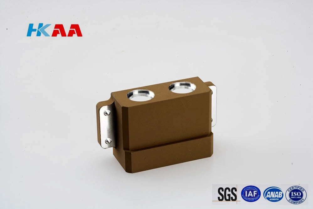 Custom Precision CNC Machined Aluminum Hydraulic Cartridge Valves Block
