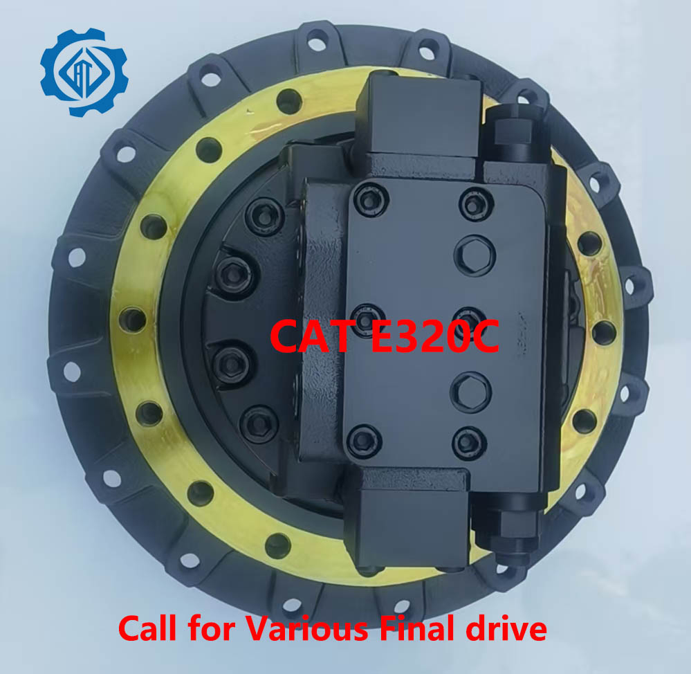 Excavator Walking Motor Traveling Motor for Cat320c Excavator Hydraulic Motor with Reducer Final Drive