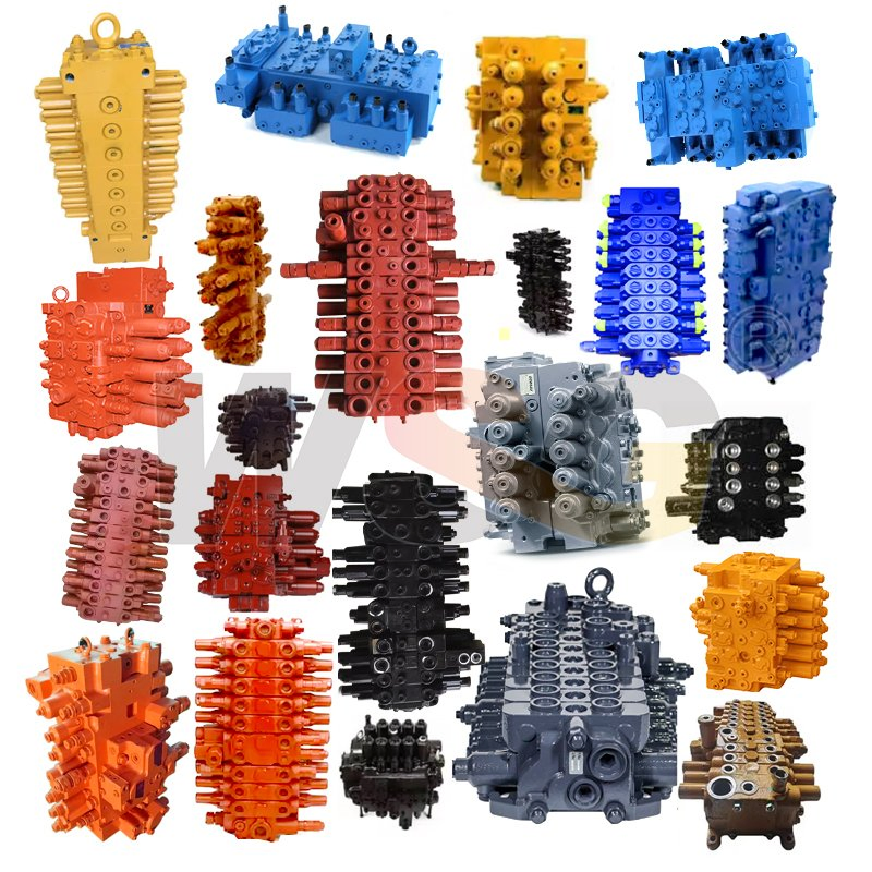 Hydraulic Distribution Valve, Mian Hydraulic Control Valve for Kobelco Sk35sr, Sk55, Sk60, Sk70, Sk75, Sk90, Sk100, Sk115, Sk130