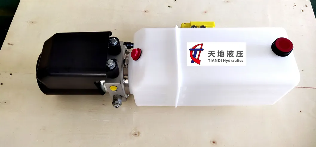 Hydraulic Power Pack Side View