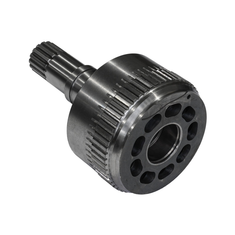 Stainless Steel Finishing Rear Flange Hydraulic Cylinder Block Components