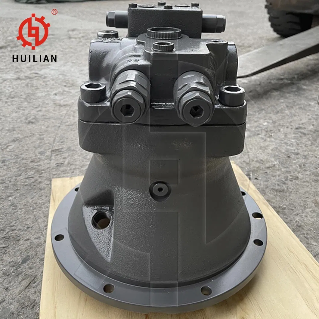 M5X130 LG200 Sy205 M5X130 M5X130 R210-7 R215-7 R220-5 R225-7 R225-9 M5X130 M5X130 Excavator Slew Swing Motor Swing Motor for Device Motor Assembly