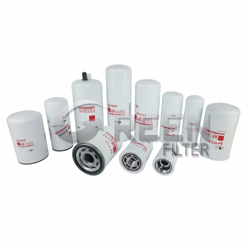 Truck Car Auto Construction Machinery Excavator Loader Agricultural Equipment Ships Fuel/Air/Hydraulic/Oil Filter Spare Parts