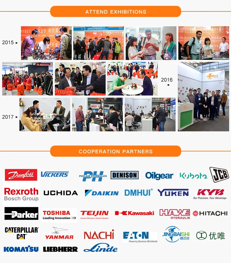 Excavator Hydraulic Pump Spare Parts