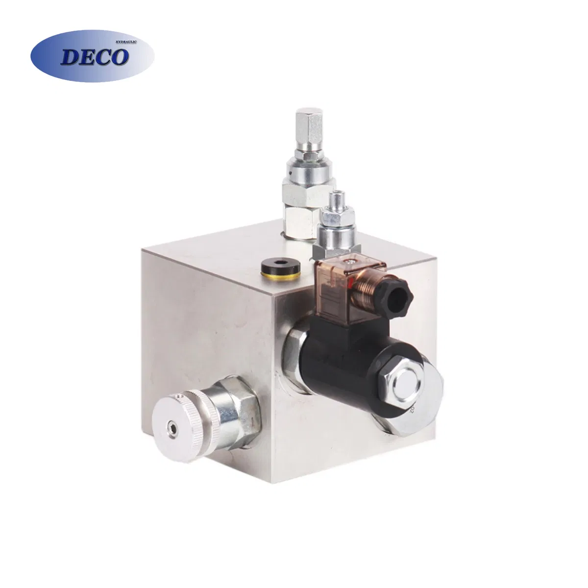 Aluminum/Iron Steel Hydraulic Valve Manifold Block for Lifting Unit