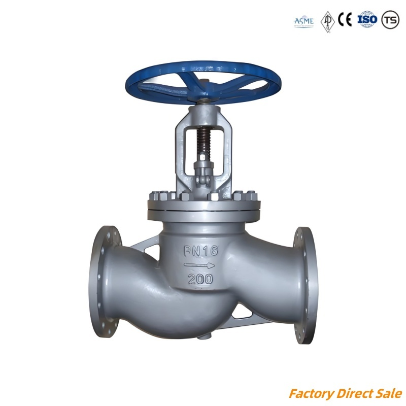 Factory Direct Sale ANSI Stainless Steel Carbon Steel Flange Control Globe Valve