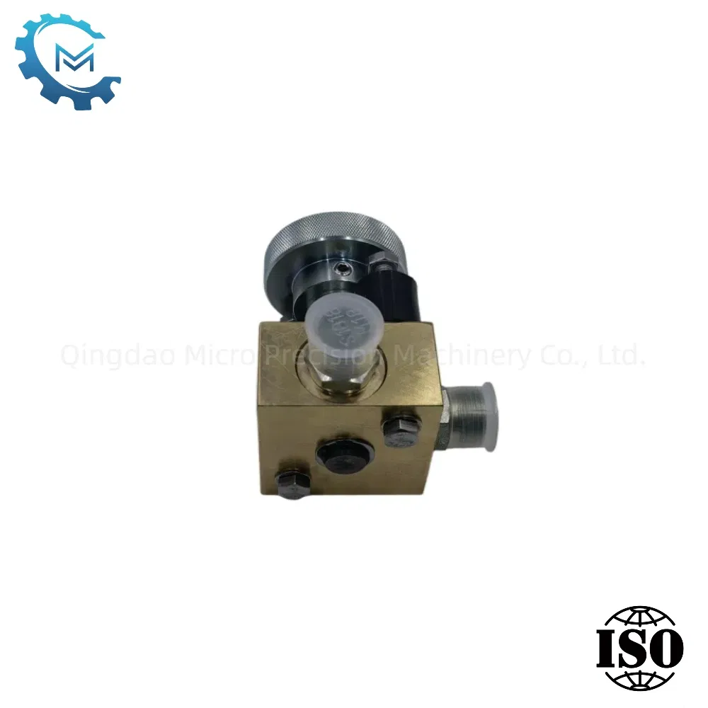 Durable Copper Hydraulic Valve Block for Manual Speed Control