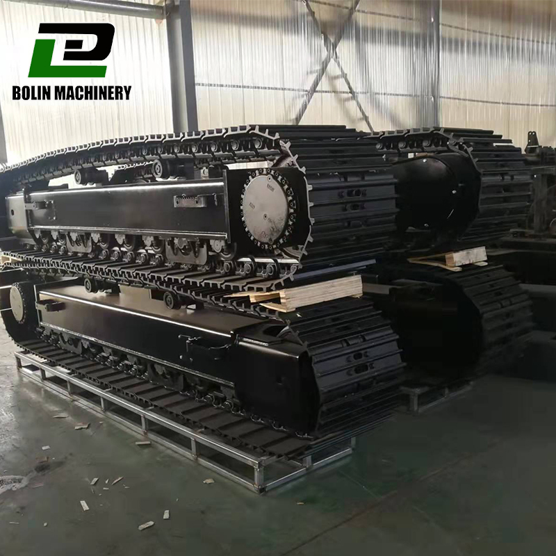 20/30/35/40/45/50/60 Ton Crawler Track Assembly Group with Hydraulic Electric Travel Motor for Drilling Rig Mechanical Engineering and Mining Equipment Crusher