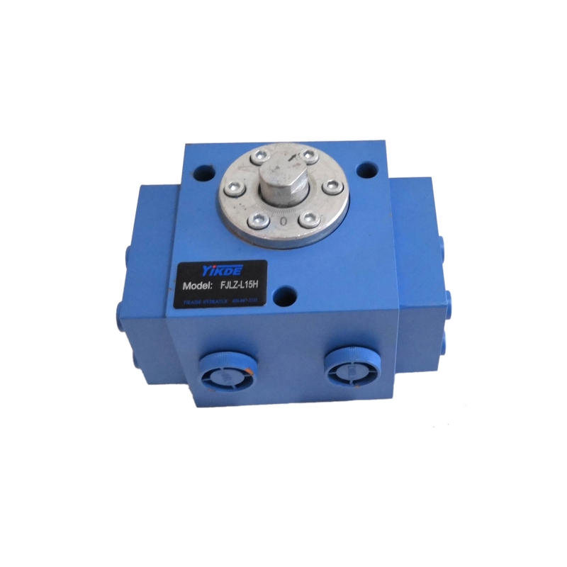 Yikde Manufactured Hydraulic Valve Diverter Collector Valve Fjlz-L15h Inlet Flow Distribution Valve