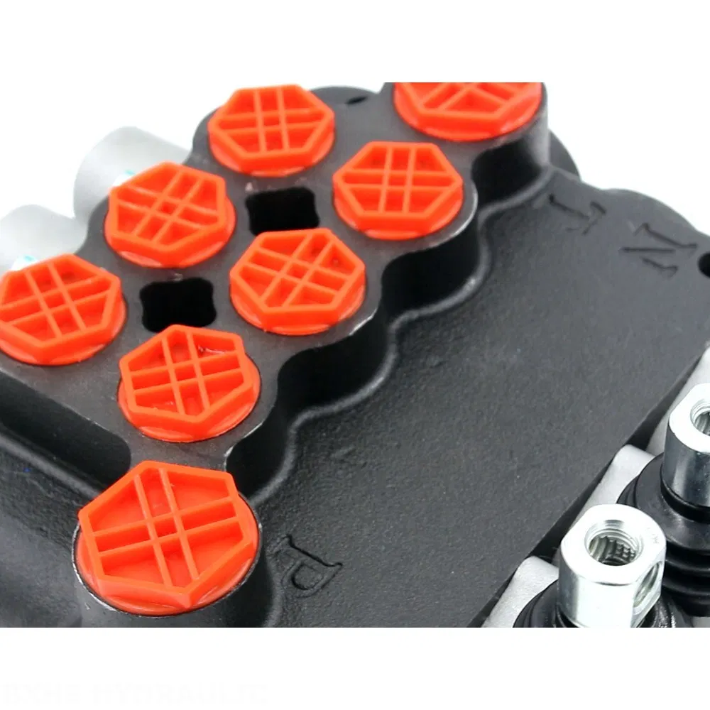 Hydraulic Pneumatic Control Valve 3-Spool P80A Monoblock Directional Control Valve Wholesale &amp; Distribution