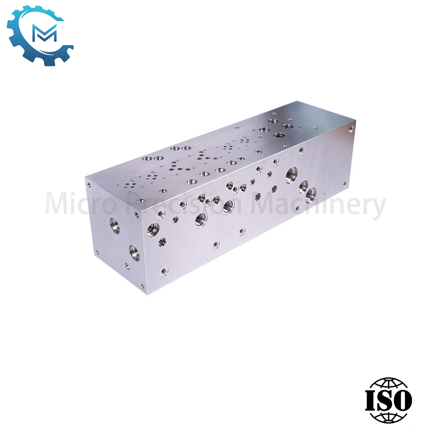 Hydraulic Solenoid Valve Balancing Valve Aluminum Parts Flow Control Valve Oil Circuit Block Integrated Block Hydraulic Station Hydraulic Manifold Valve Block