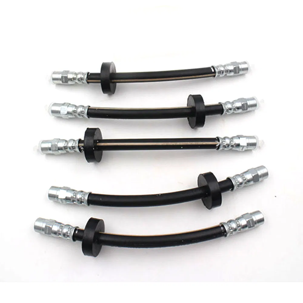 China Leading Manufacturers Car Automobile Brake System SAE J1401 Industry Auto Chassis High Pressure EPDM Rubber Hydraulic Brake Line Pipe Tube Hose Assembly