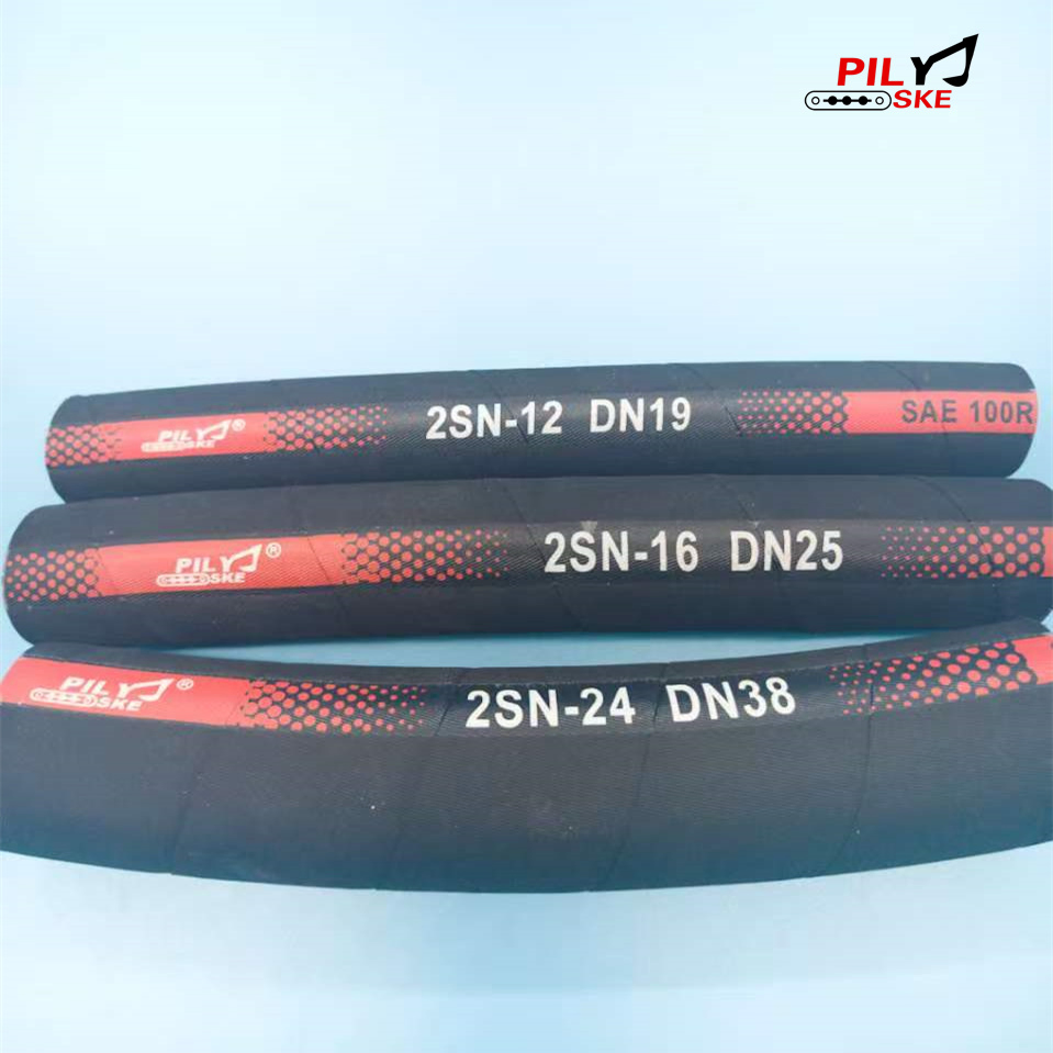 Rugged Braided Hydraulic Hose Assemblies for High Pressure Systems