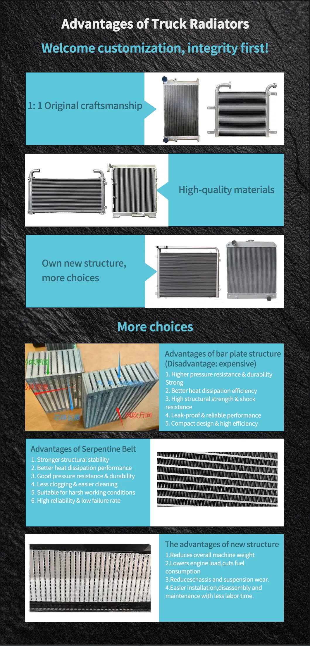 CAT307D Excavator Hydraulic Oil Cooler View 3
