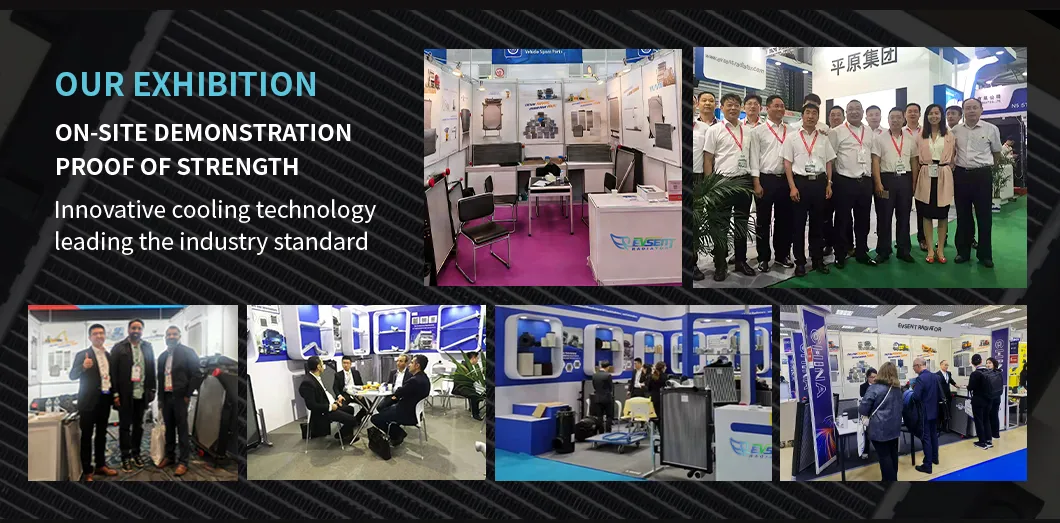 CAT307D Excavator Hydraulic Oil Cooler View 6