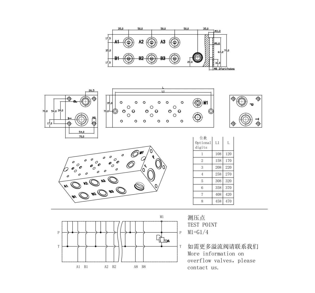NG06 Hydraulic Block