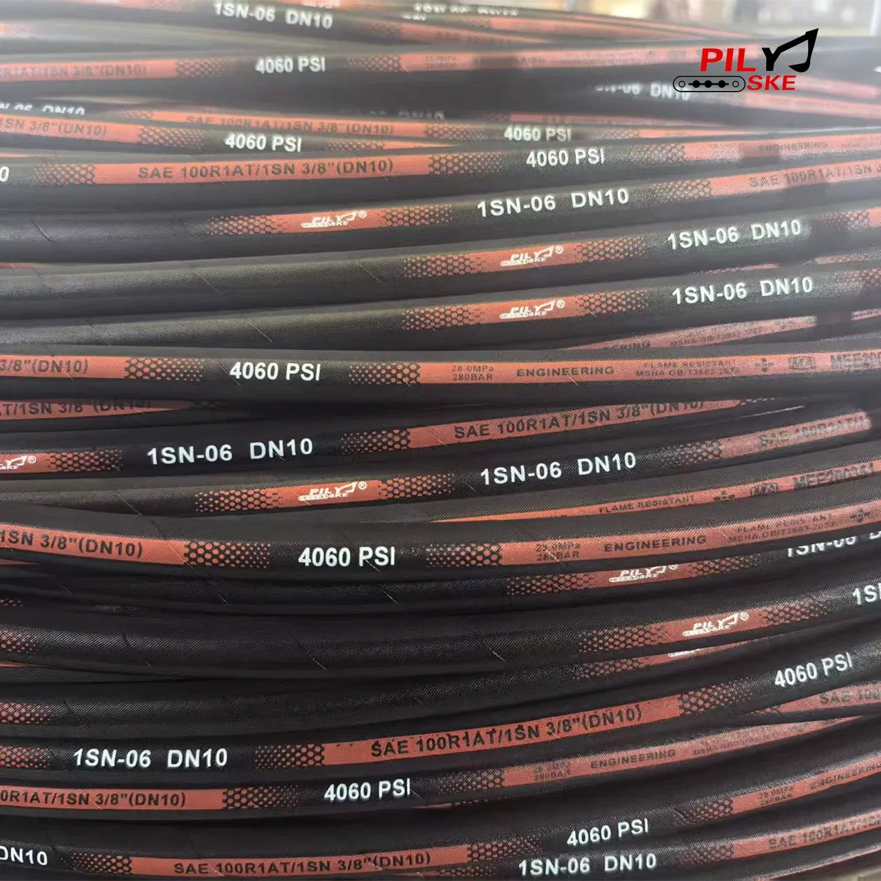 Rugged Braided Hydraulic Hose Assemblies for High Pressure Systems