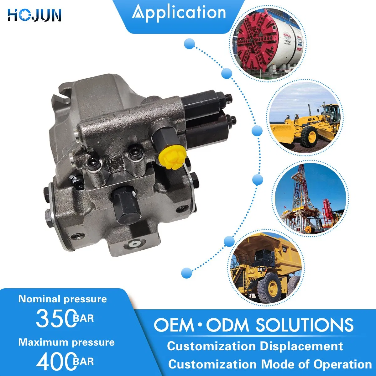 Rexroth Hydraulic Pump Manufacturers A10vso A4vso A11vo A2fo A4fo A4vg Hydraulic Axial Piston Pump Factory Price for Sale Excavator Tractor Hydraulic Pump