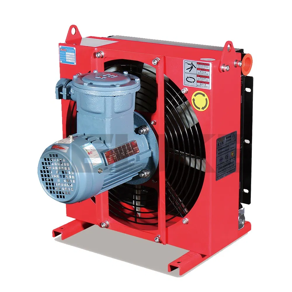 100-1000L/Min Explosion Proof Exdii Air Cooling Water Cooled Hydraulic Oil Cooler for Engine Compressor Lubrication