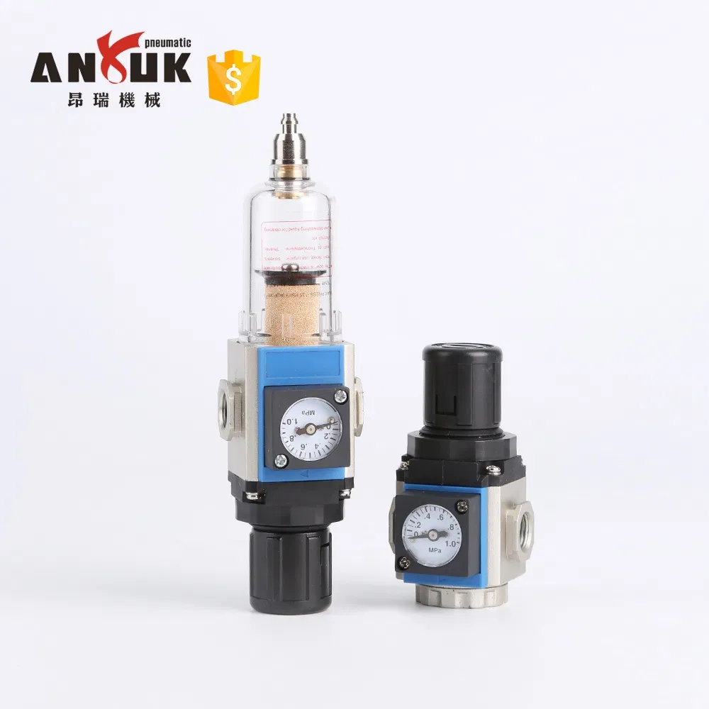 Anruk Pneumatic Air Pressure Filter Regulator Lubricator Regulator