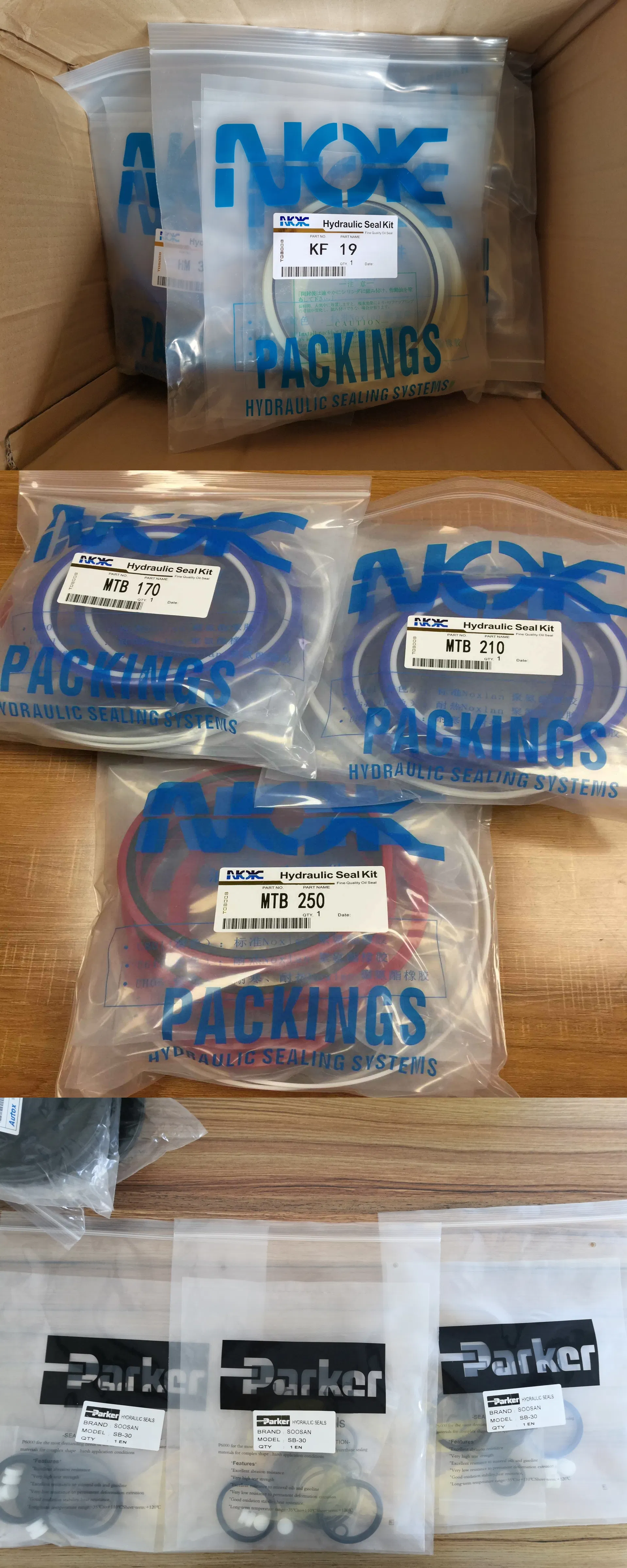 Hydraulic Breaker Seal Kit Showcase