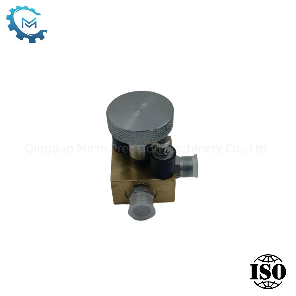 Durable Copper Hydraulic Valve Block for Manual Speed Control