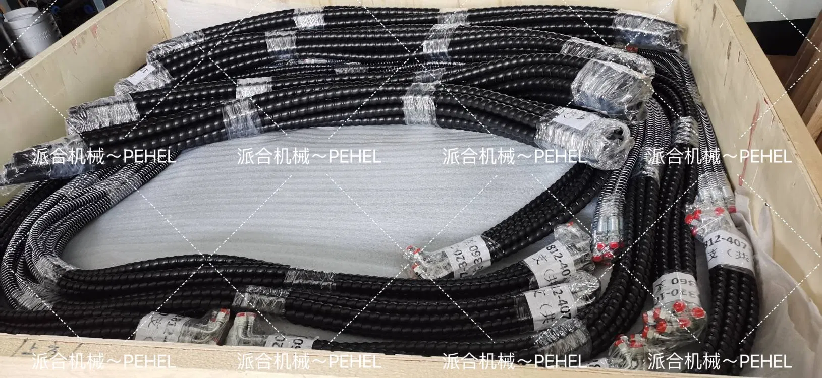 High Pressure Hose Assembly for hydraulic System Connection