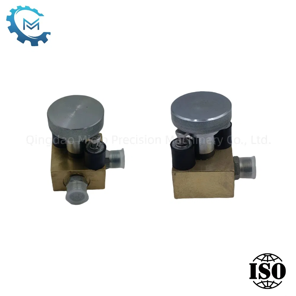 Durable Copper Hydraulic Valve Block for Manual Speed Control