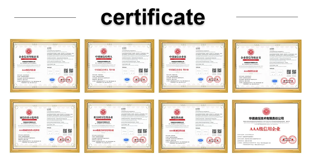 Quality Certifications